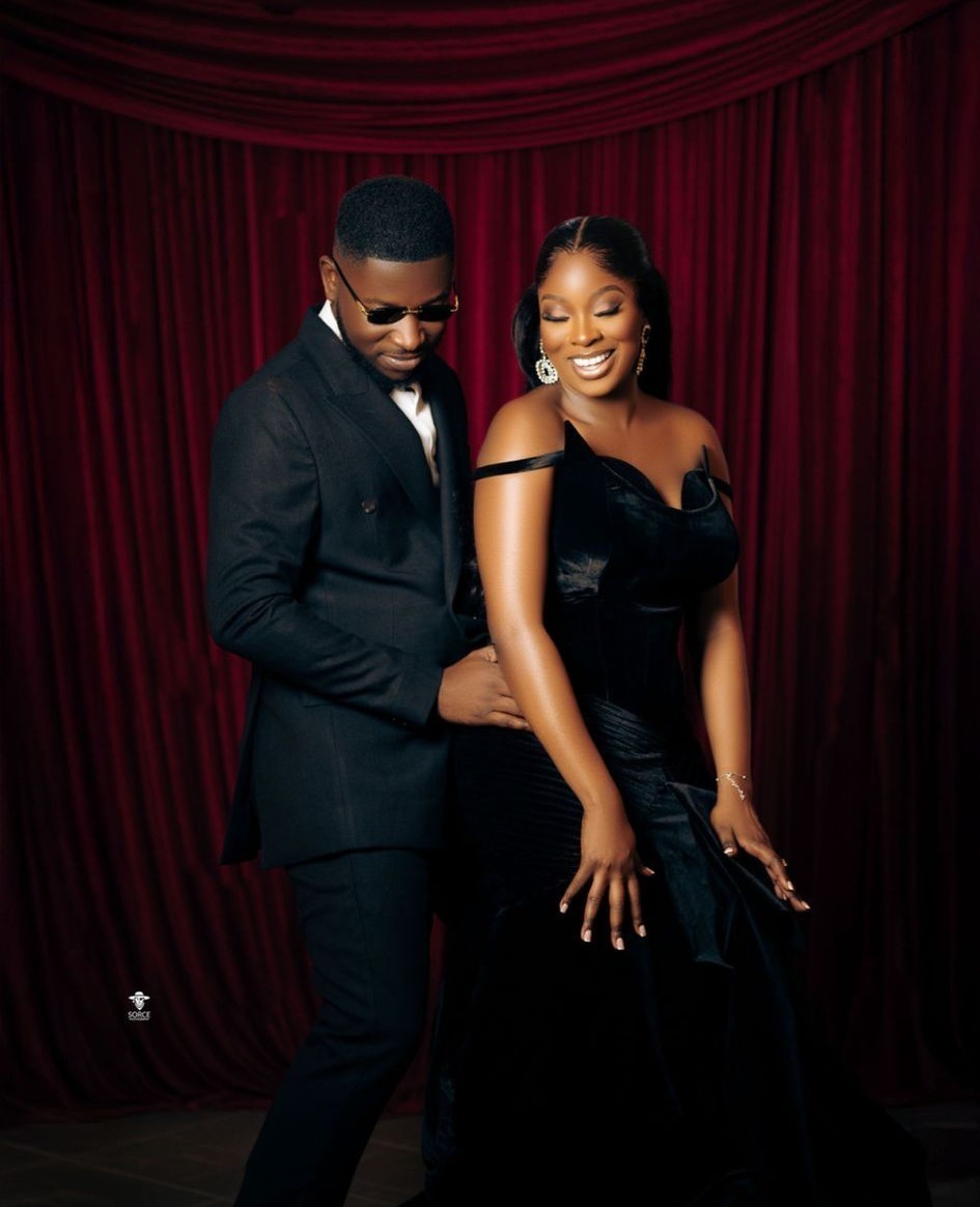 Kelvin & Tedra — Red Drape